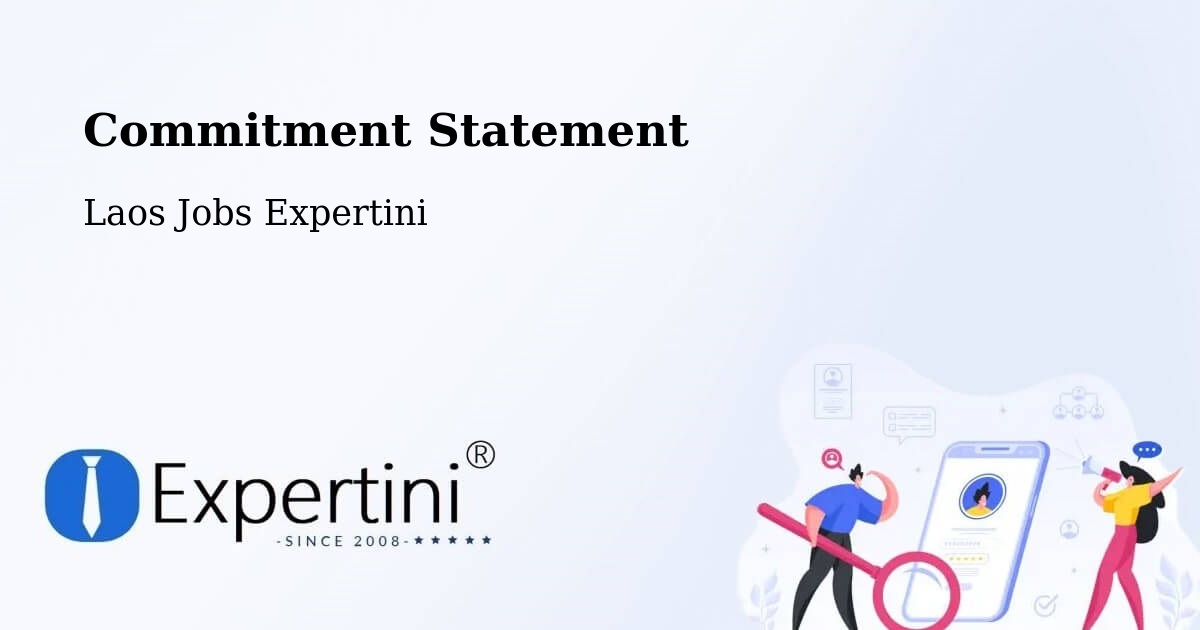 Corporate Commitment – Muang Champhon - Laos Jobs Expertini